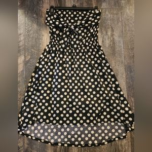 SM hi-lo polka dot dress